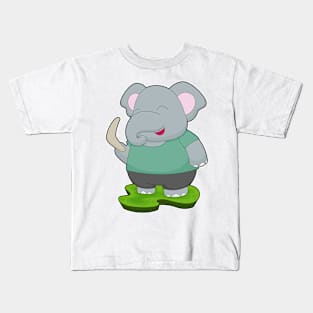 Elephant Boomerang Kids T-Shirt